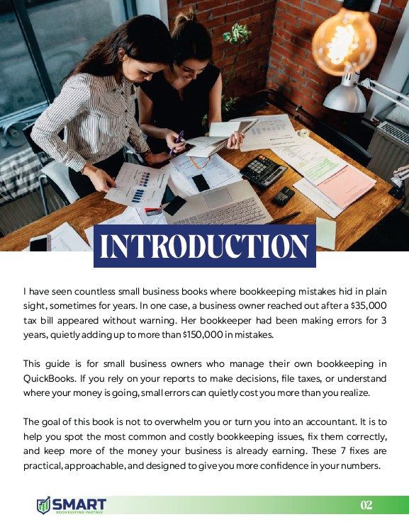Introduction page - 7 Simple QuickBooks Fixes