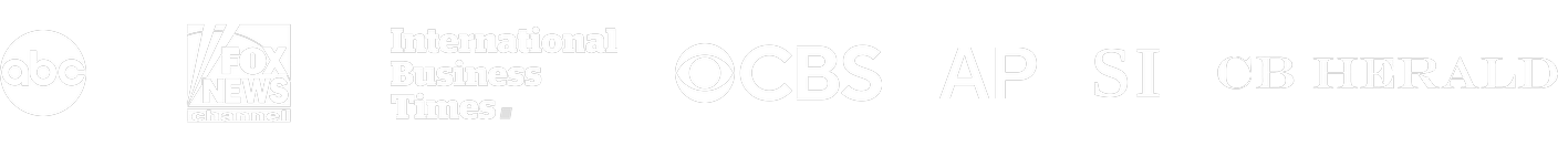 Featured on ABC, Fox News, International Business Times, CBS, AP, SI and CB Herald