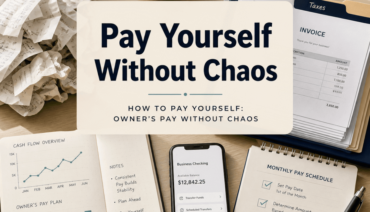 How to Pay Yourself: Owner’s Pay Without Chaos
