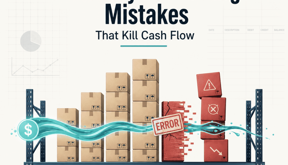 Inventory Accounting Mistakes That Kill Cash Flow