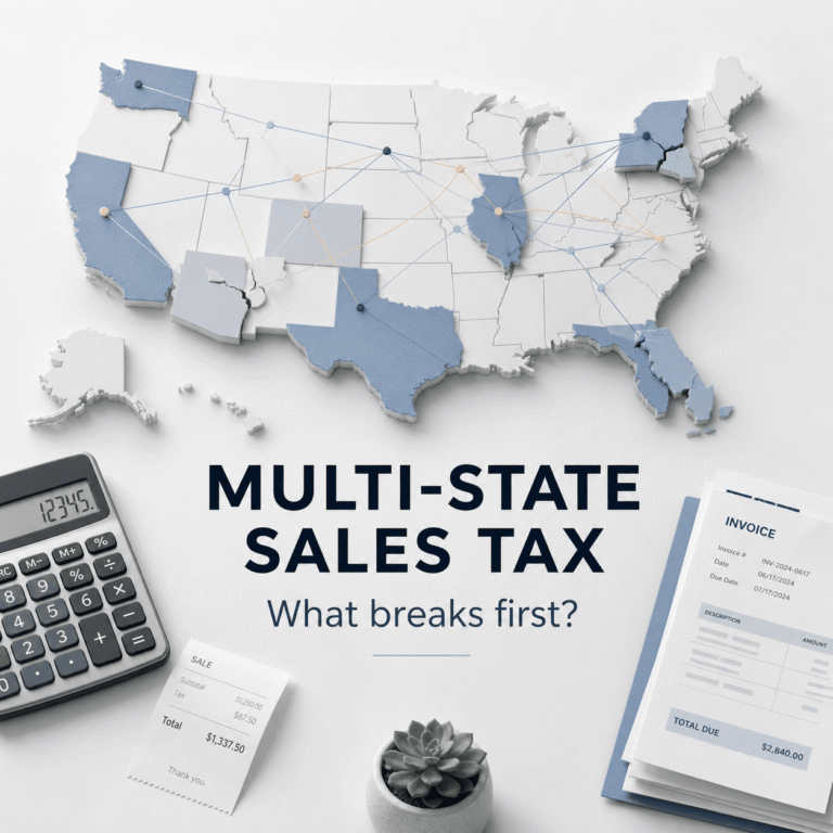 Sales Tax in Multiple States: What Breaks First