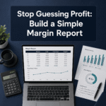 Stop Guessing Profit: Build a Simple Margin Report