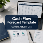 The Cash Flow Forecast Template Owners Actually Use