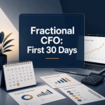 What a Fractional CFO Does in the First 30 Days